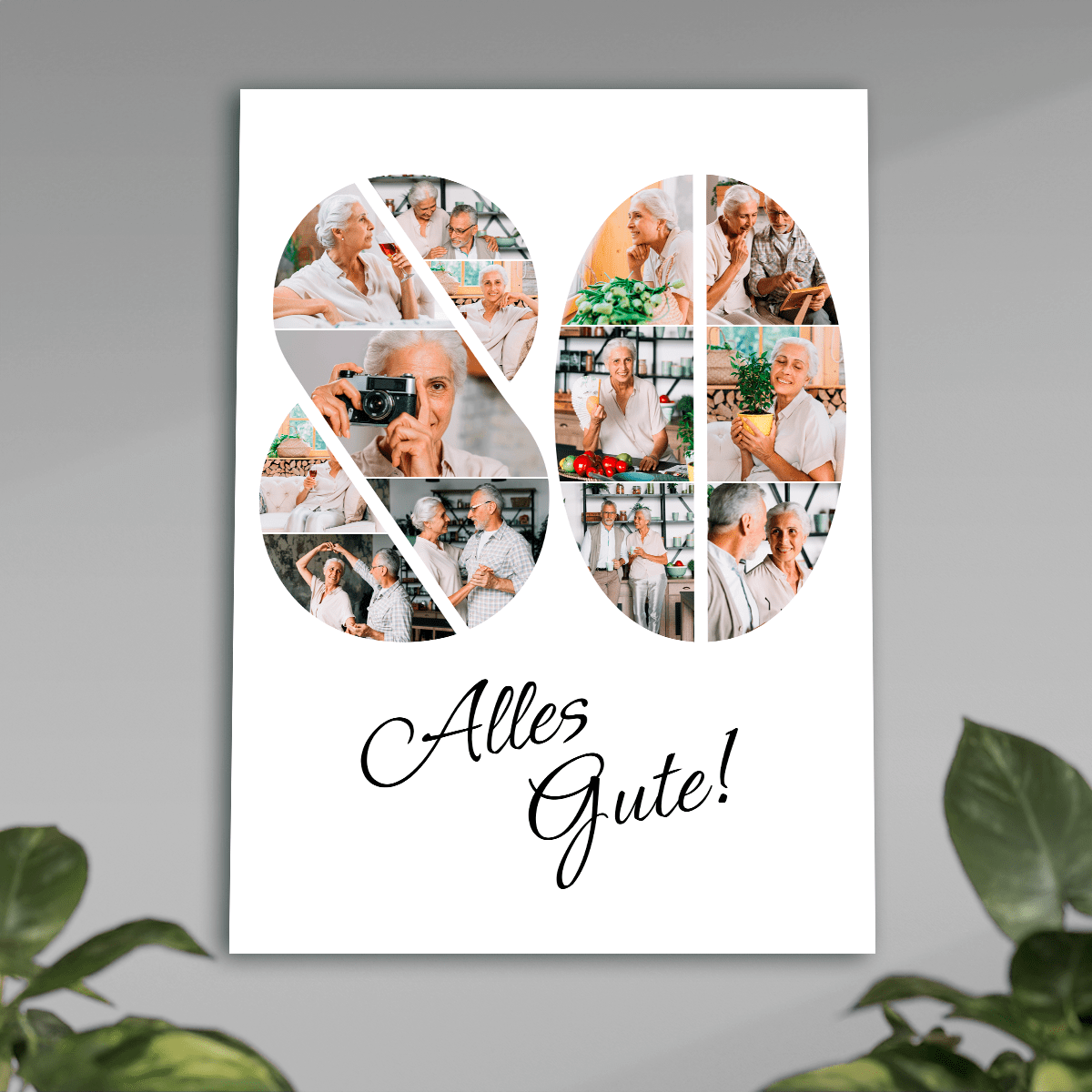 zum 80. geburtstag, Adamell.de