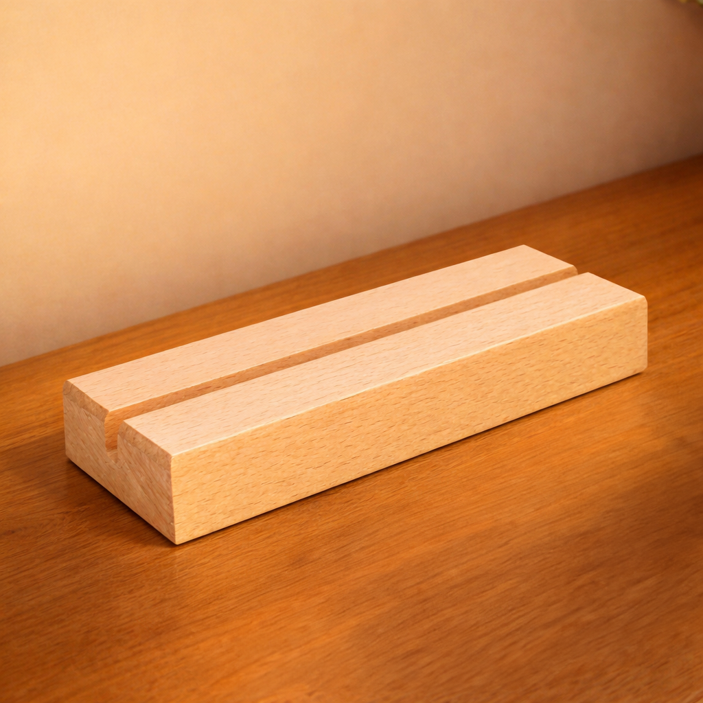 Holzständer.