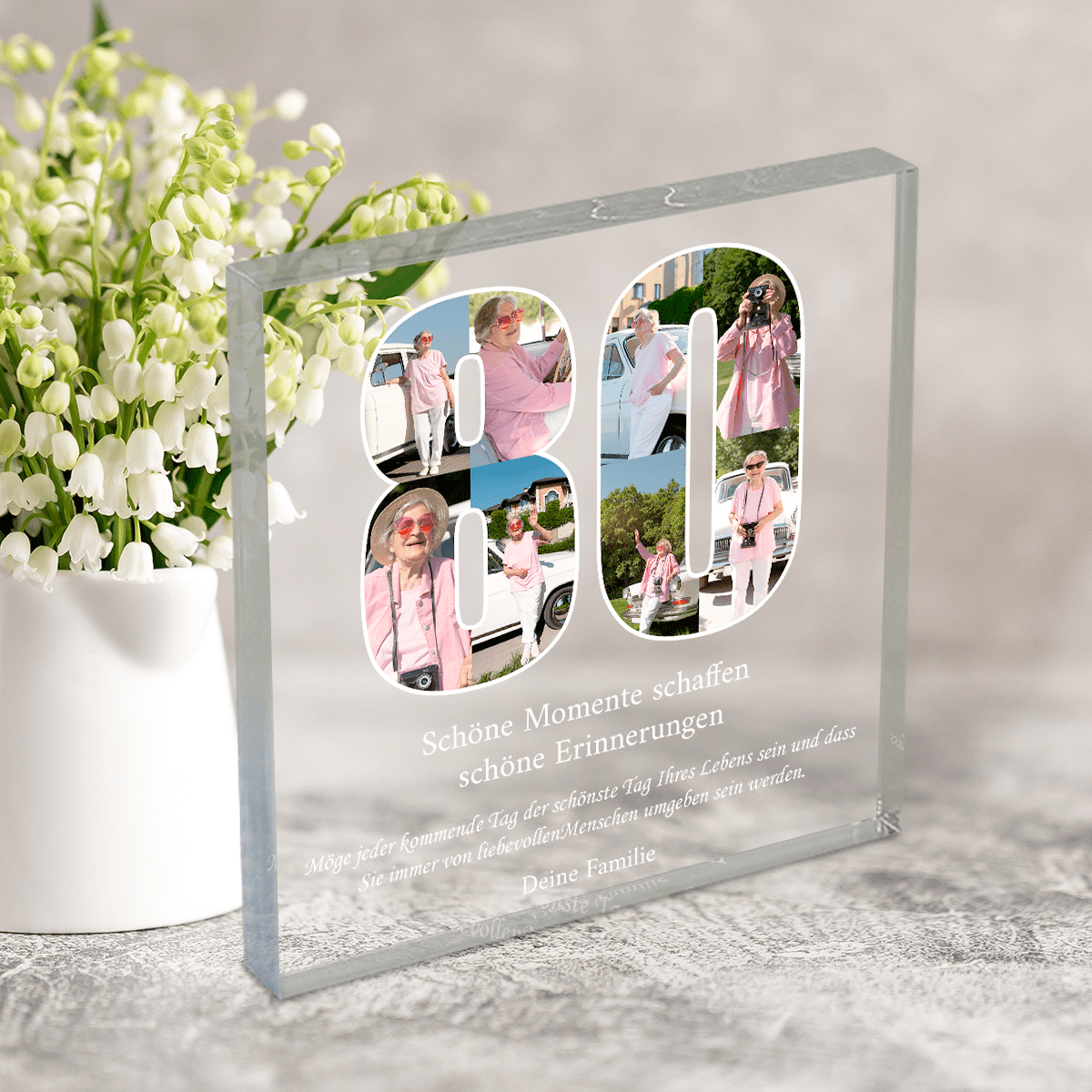 zum 80. geburtstag, Adamell.de