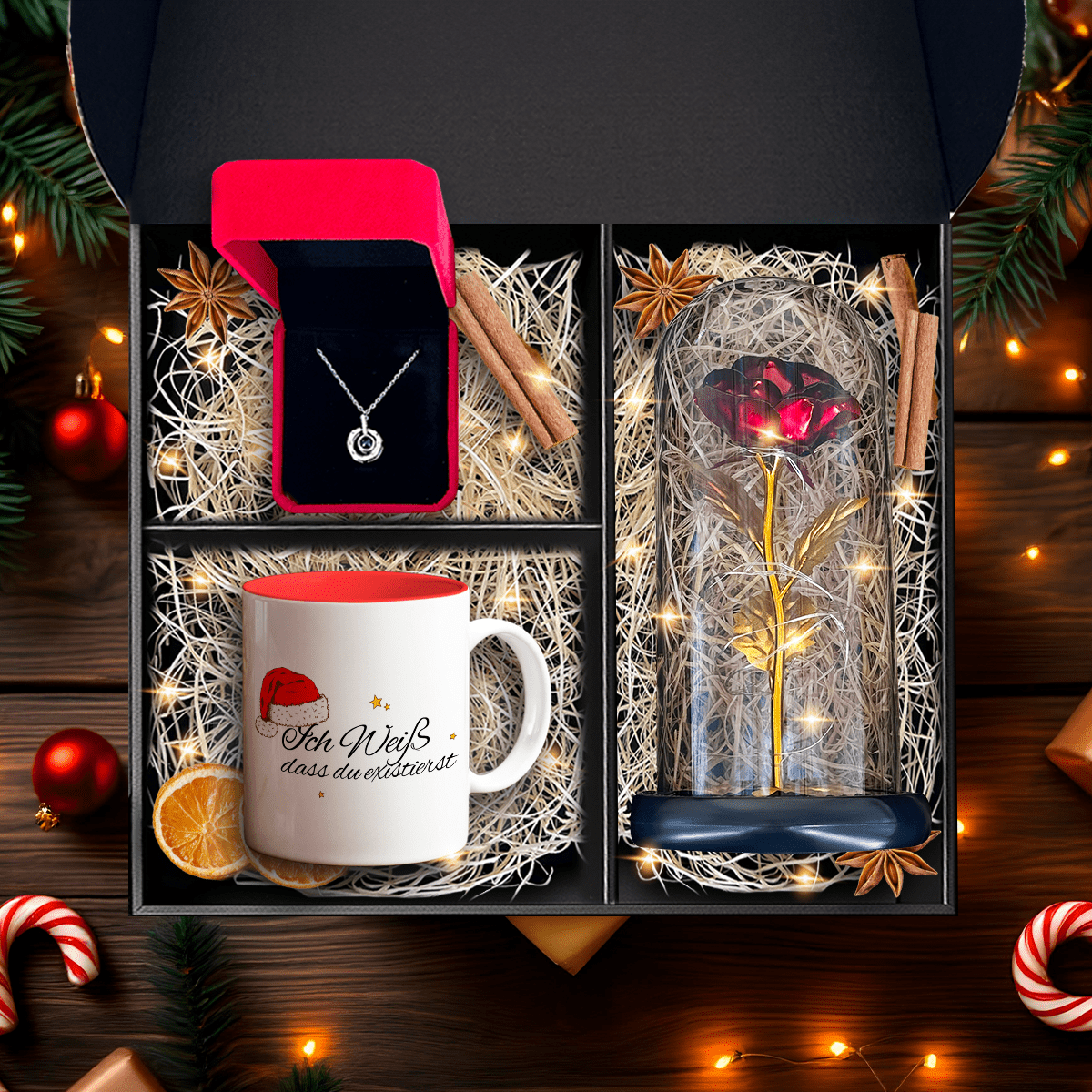Geschenkbox Ich weiß dass du existierst für die Freundin