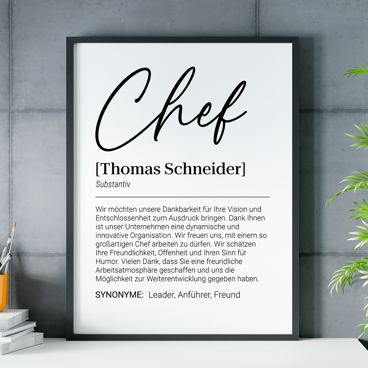 für den Chef, Adamell.de