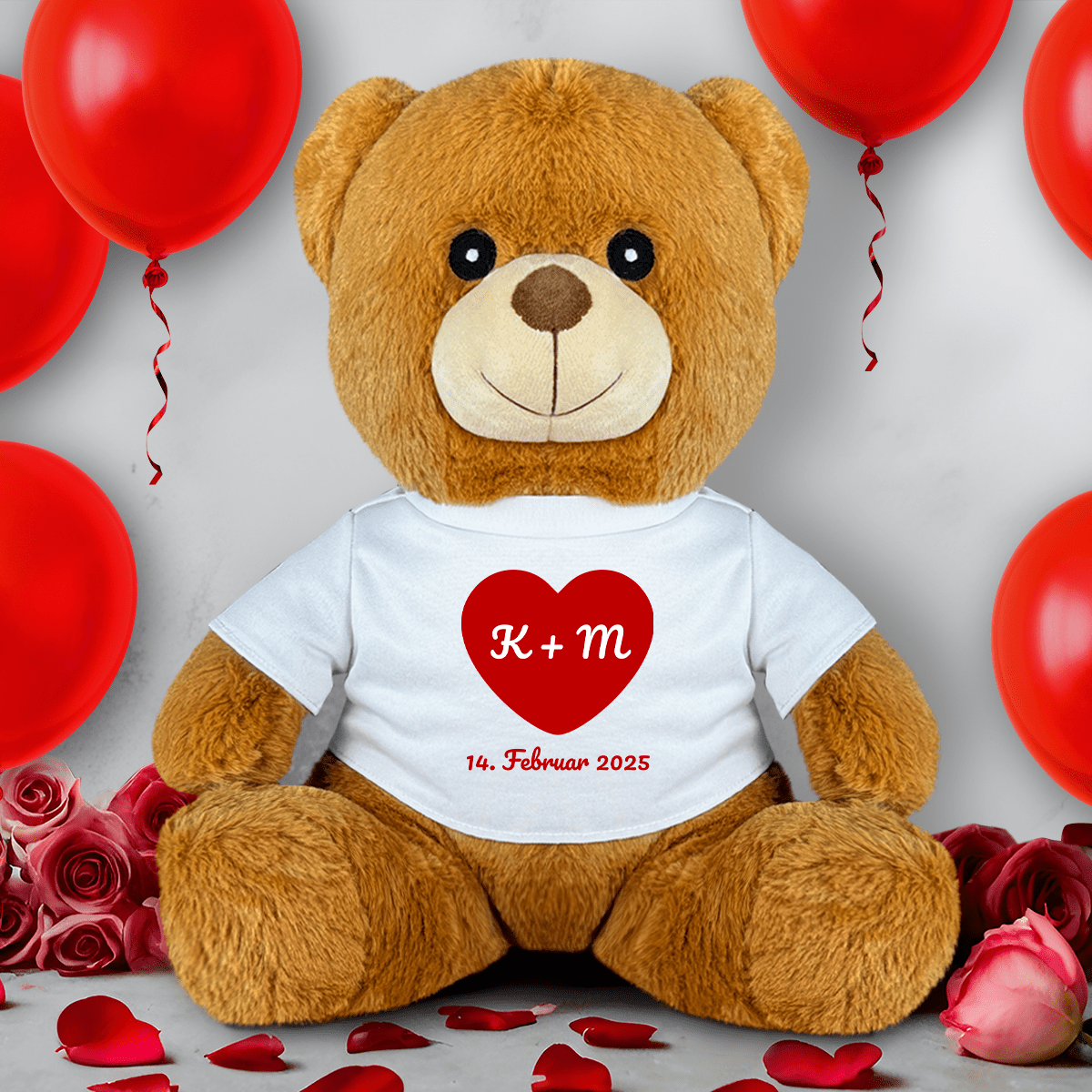 Personalisierter Teddybär Mit Text & Foto – Kuscheliges Plüschtier Als Individuelles Geschenk Für Jeden Anlass Personalisierter Teddybär Mit Text & Foto – Kuscheliges Plüschtier Als Individuelles Geschenk Für Jeden Anlass