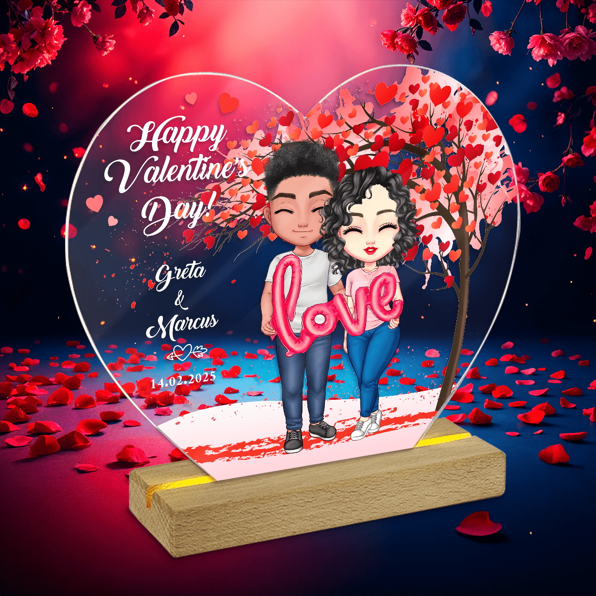 Valentinstag geschenk für paare, Adamell.de