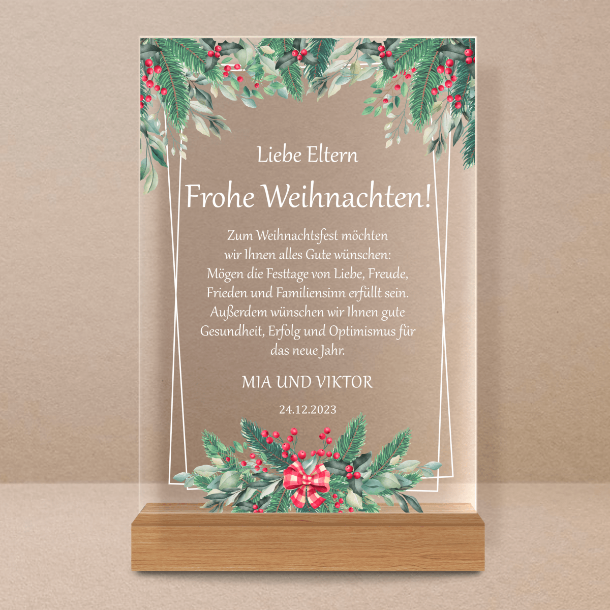 Weihnachtsgeschenke für Eltern, Adamell.de
