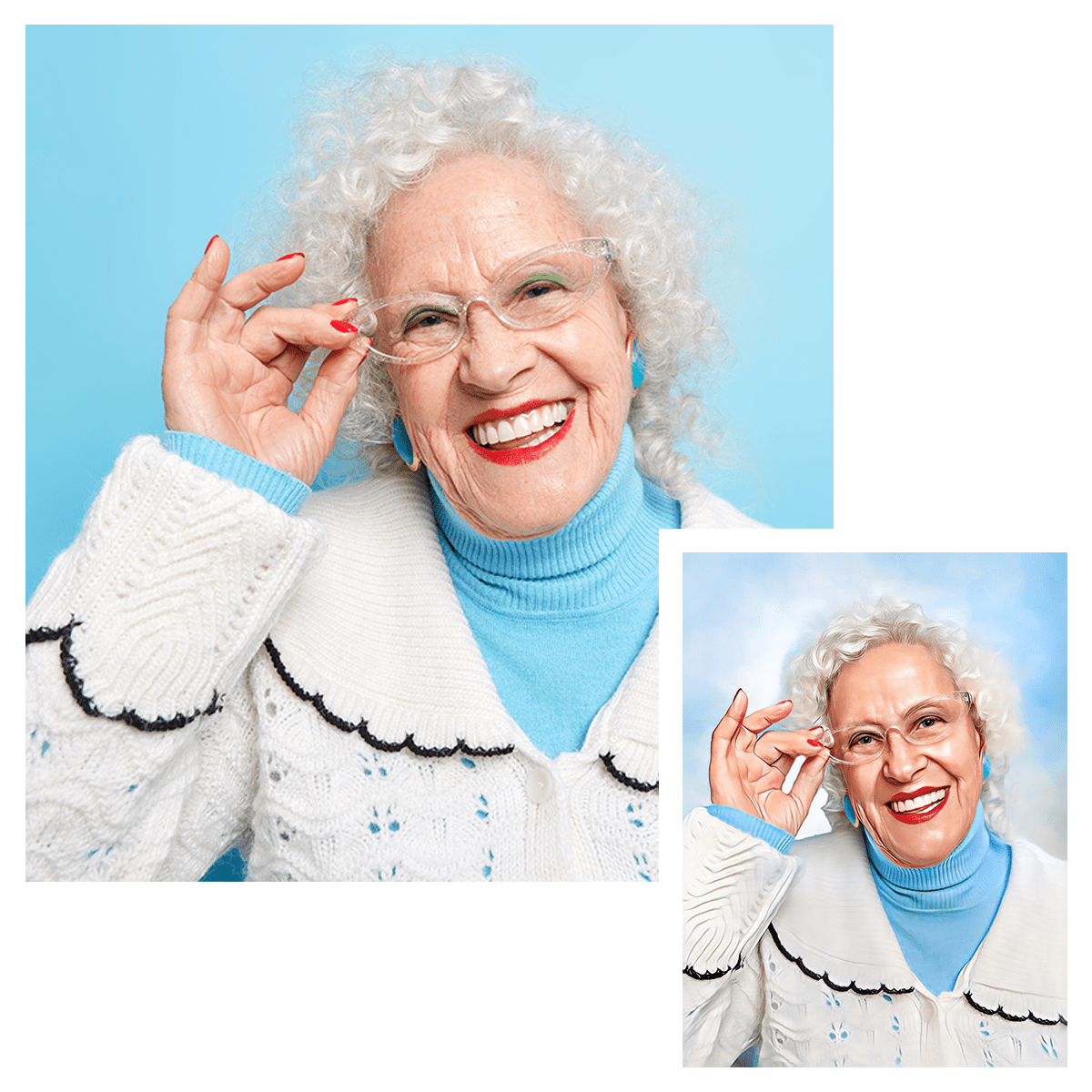 für Oma, Adamell.de