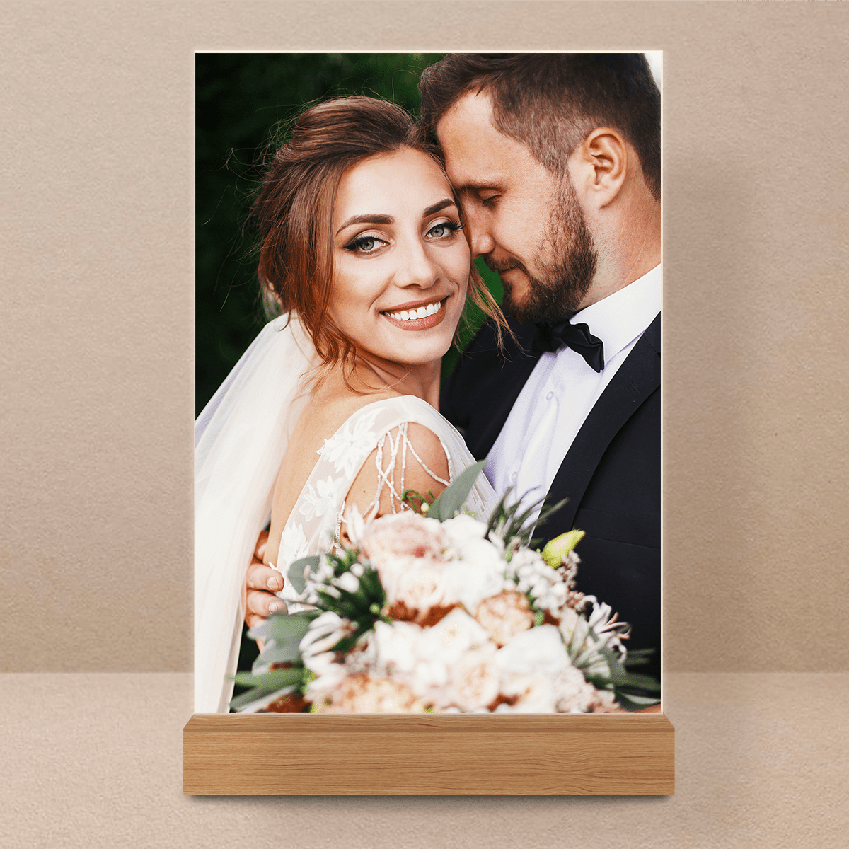 Für Die Hochzeit Druck Auf Glas Personalisiertes Geschenk Für Paar 