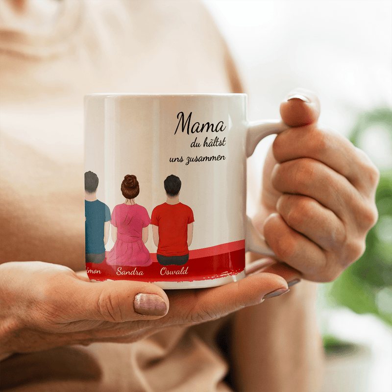 Liebe Mutter - Bedruckte Tasse, personalisiertes Geschenk für Mama - Adamell.de