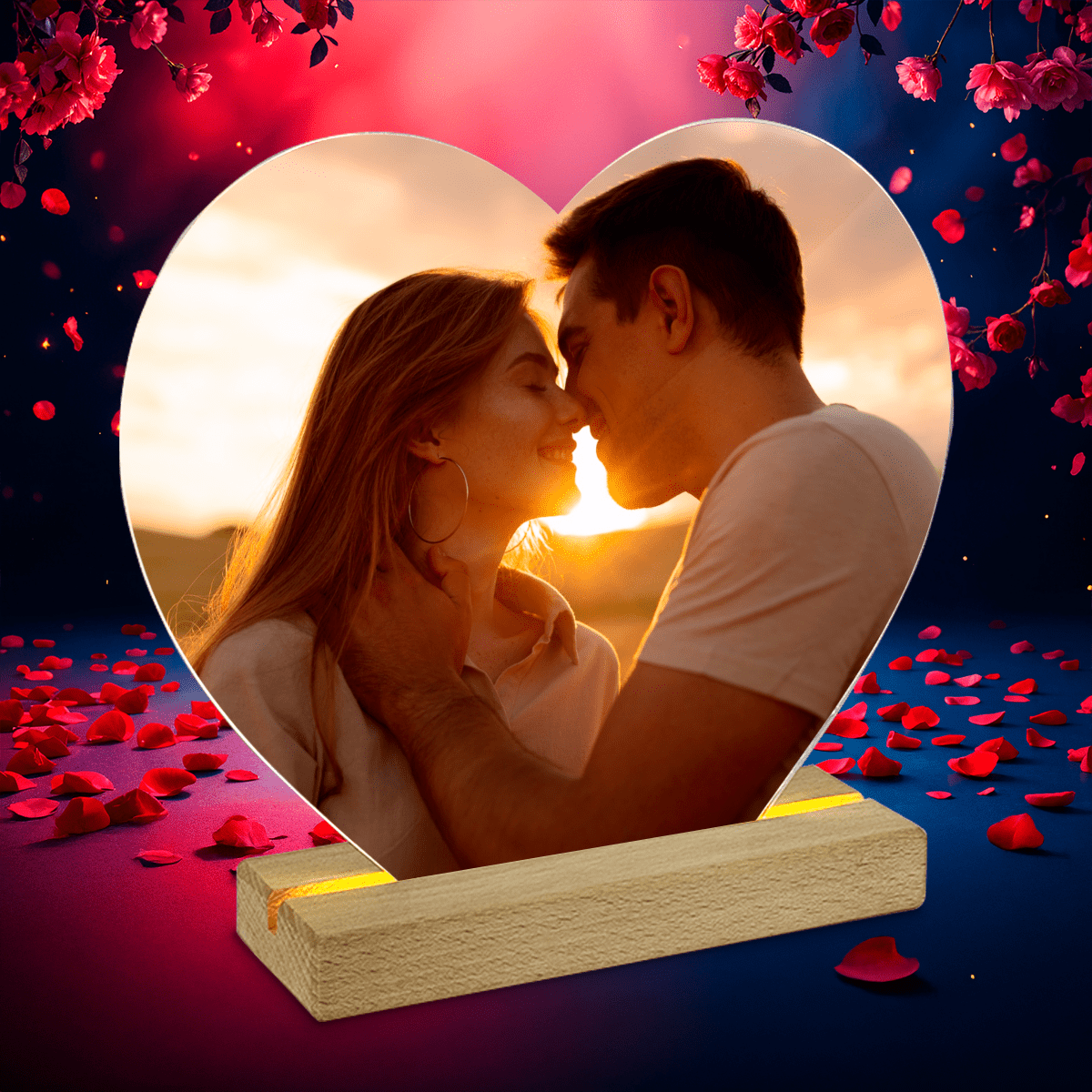 Druck auf Acrylglas - Herz - Adamell.de