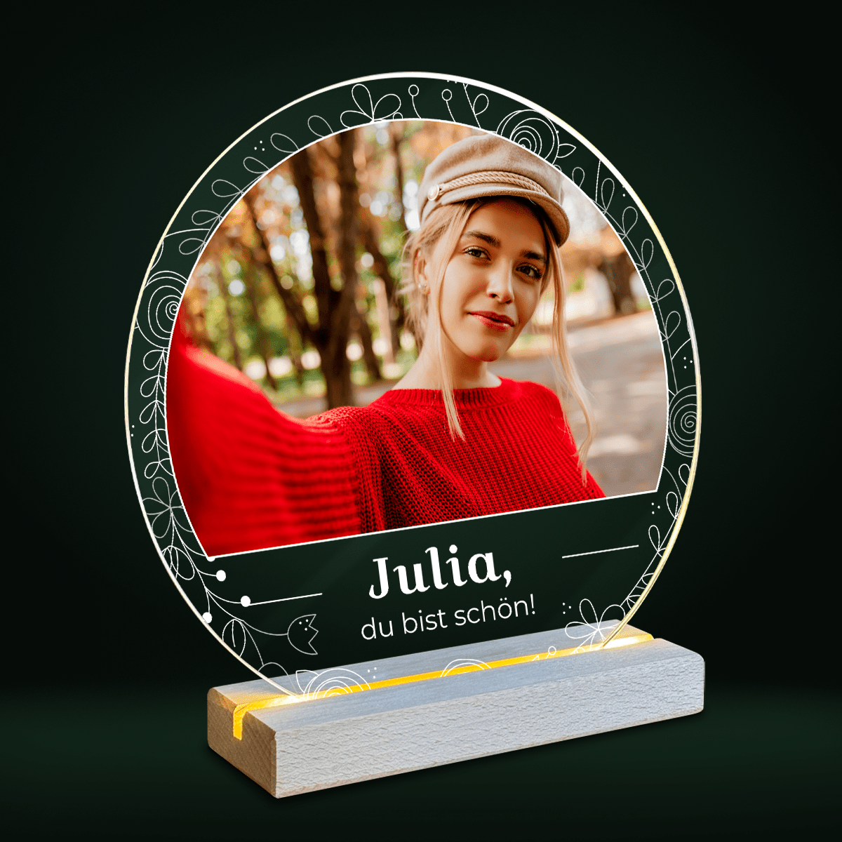 Druck auf Acrylglas - Runde - Adamell.de