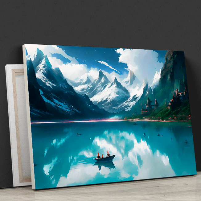Gemälde auf Leinwand - Adamell.de