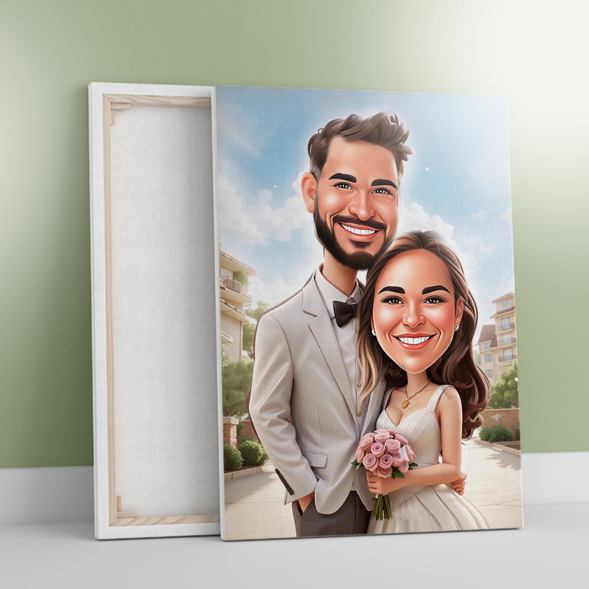 Illustration auf Leinwand - Adamell.de