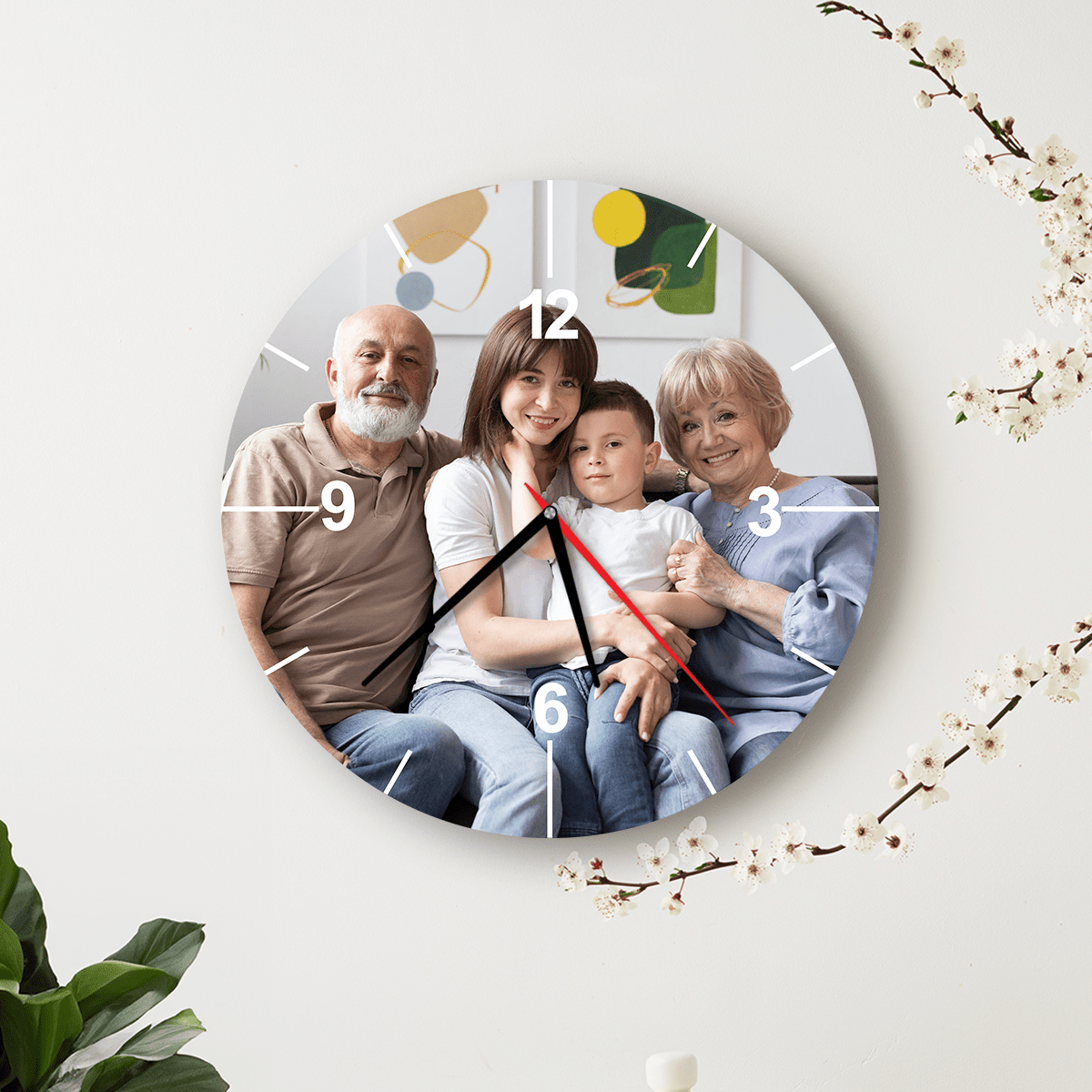 Personalisierte Uhr mit Druck - Adamell.de