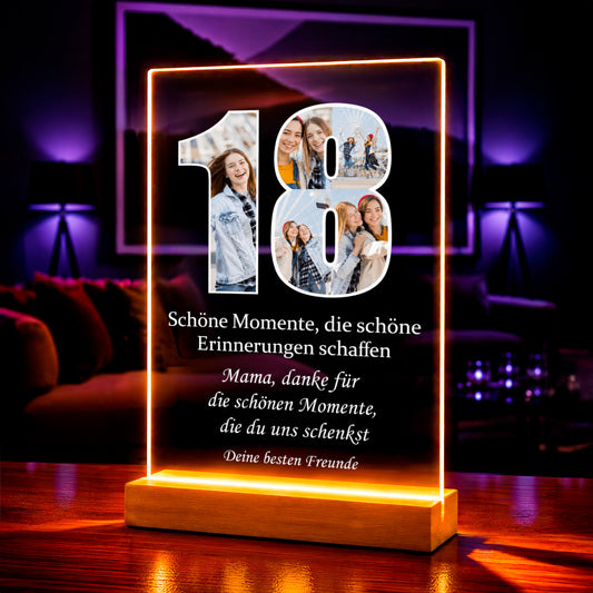 18 Geburtstag 2 – Foto auf Acrylglas