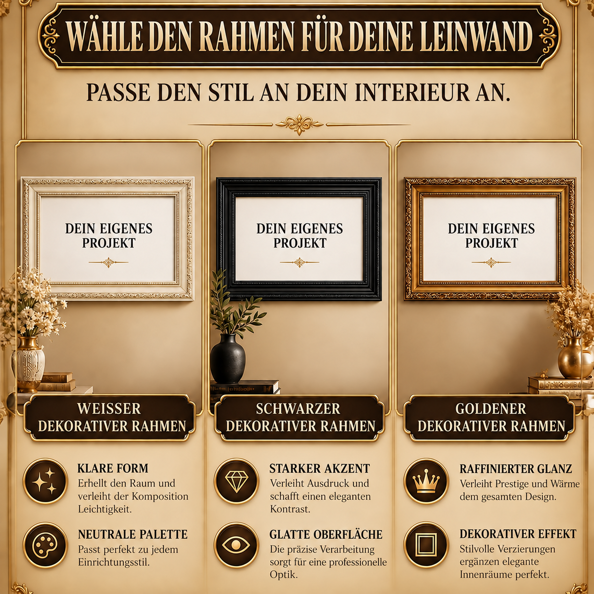 Fotocollage auf Leinwand 20 gemeinsame Jahre — Jahrestag Geschenk