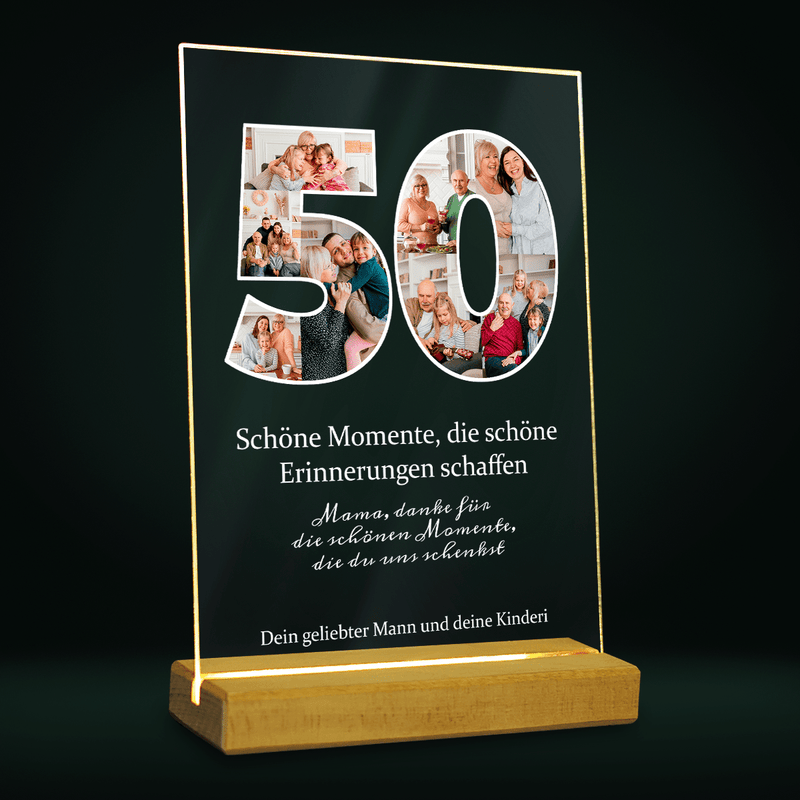 zum 50. geburtstag, Adamell.de