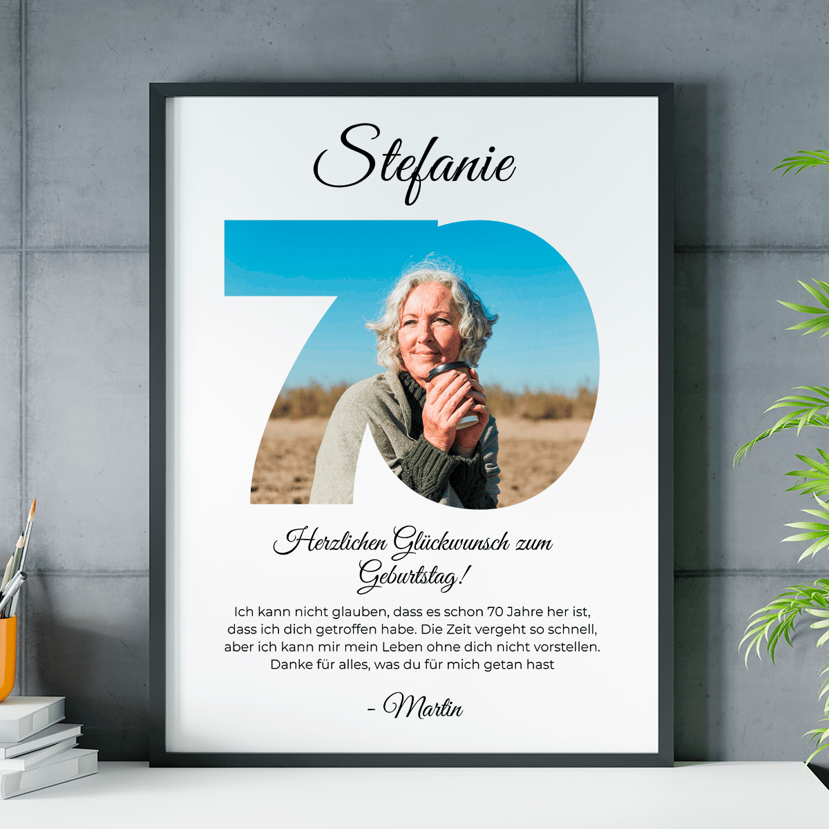 zum 70. geburtstag, Adamell.de