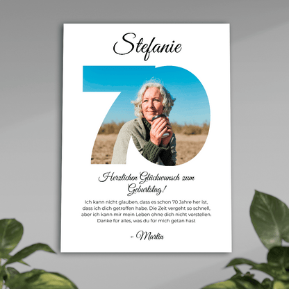 zum 70. geburtstag, Adamell.de