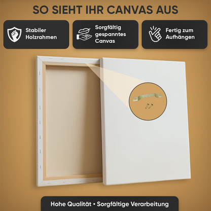 Klassische Skizze – Porträt auf Leinwand für Eltern