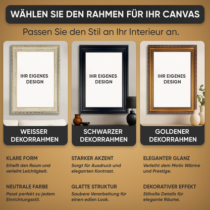 45 Jahre Ehe - Druck auf Leinwand, personalisiertes Geschenk für Paar