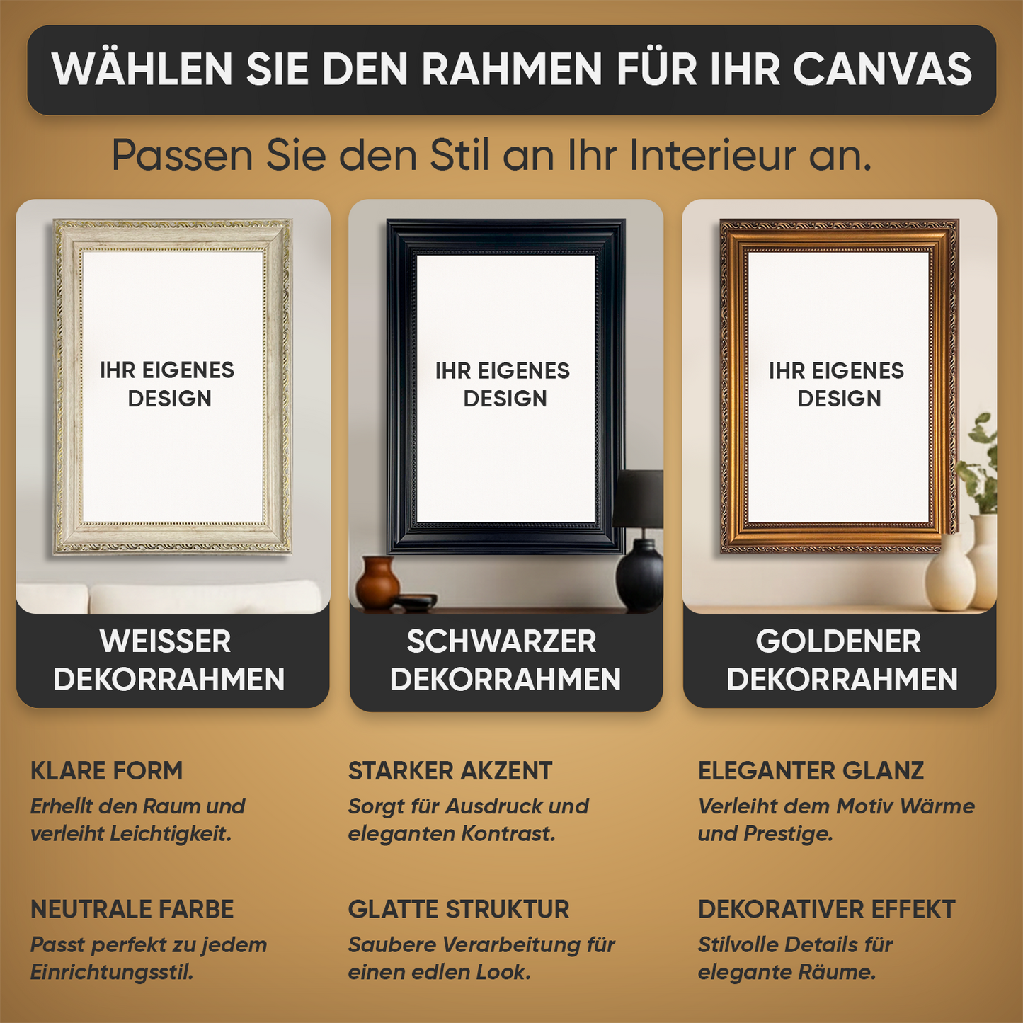 Klassische Skizze – Porträt auf Leinwand für Eltern