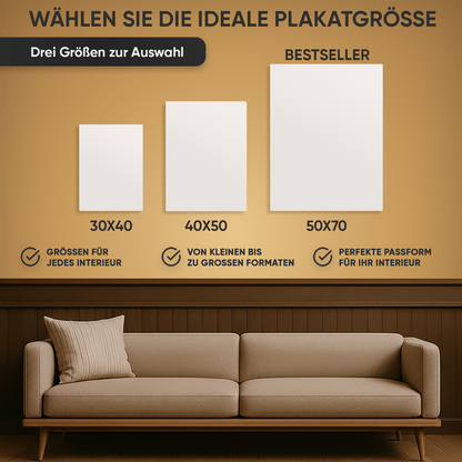 Fröhliche Zahlen – Personalisiertes Poster zum Geburtstag