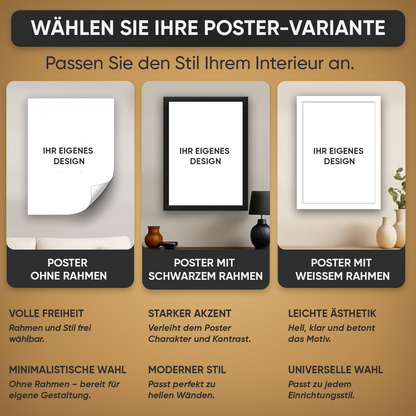 Fröhliche Zahlen – Personalisiertes Poster zum Geburtstag