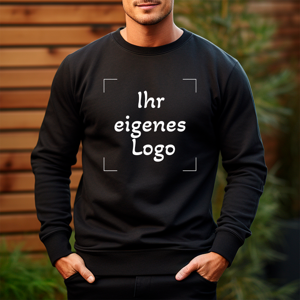 Personalisiertes Herren-Sweatshirt mit eigenem Aufdruck IHRE IDEE- Geschenk für Mann