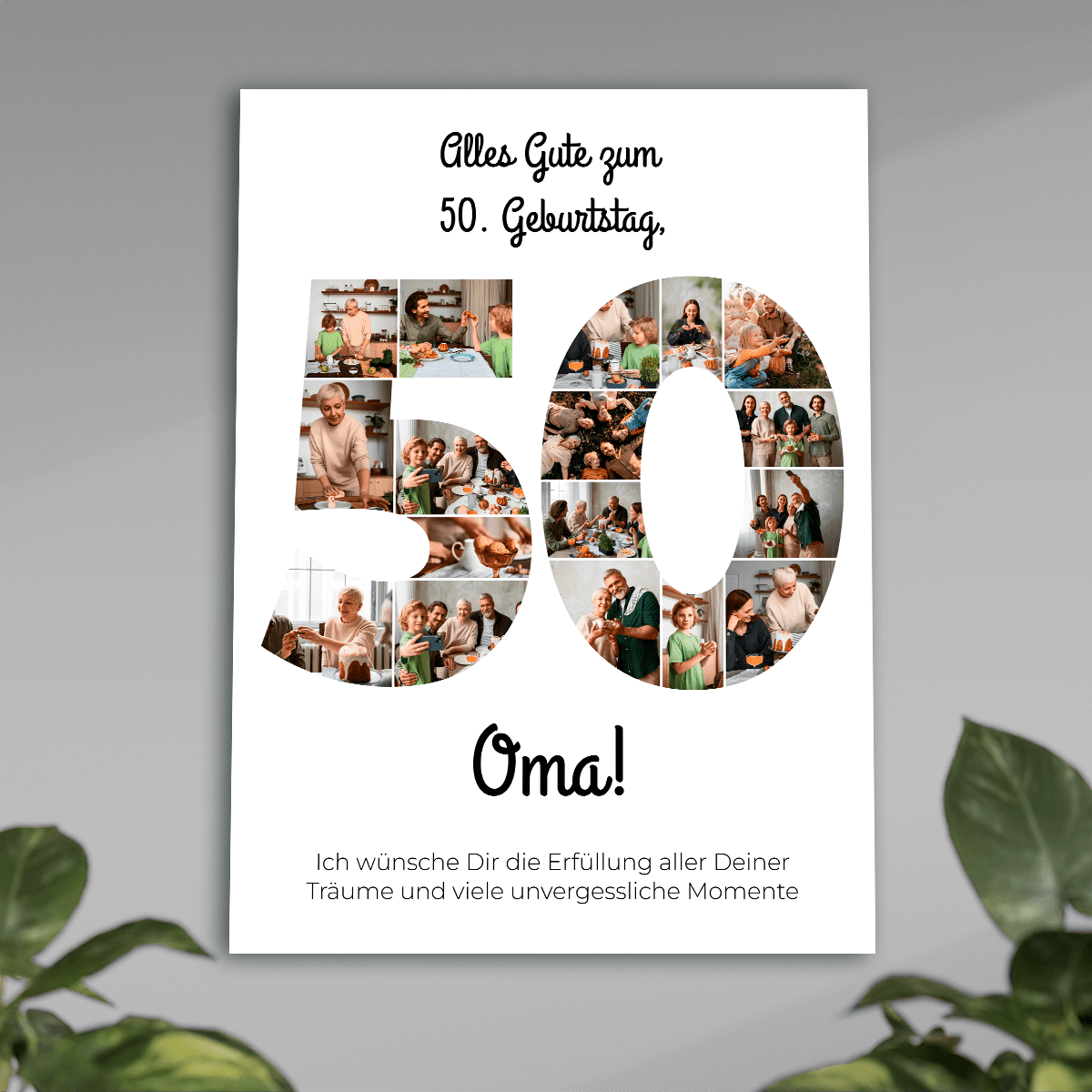 zum 50. geburtstag, Adamell.de