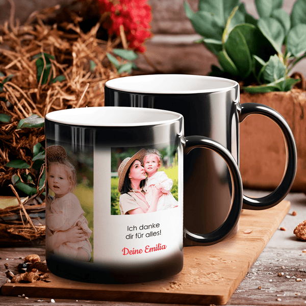 Außergewöhnlicher Mama - 1x Bedruckte Zaubertasse, personalisiertes Geschenk für Mama - Adamell.de