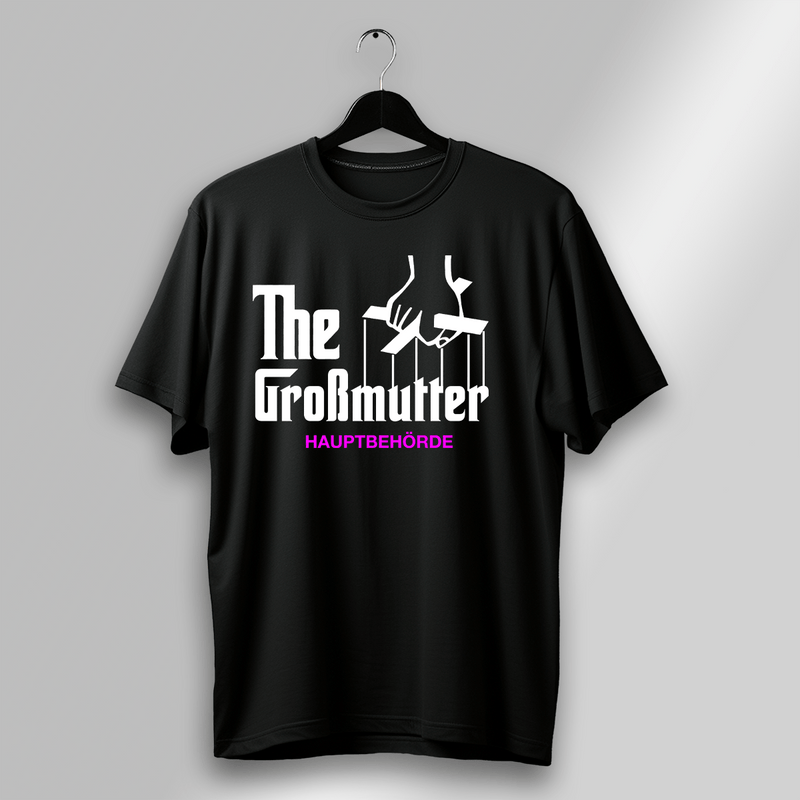 Bedrucktes Damen - T - Shirt The Großmutter - personalisiertes Geschenk für Oma - Adamell.de