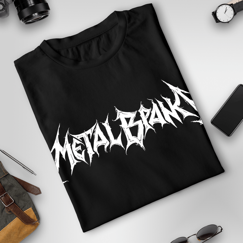 Bedrucktes Unisex T-Shirt METAL - Geschenk für Mann, Frau - Adamell.de