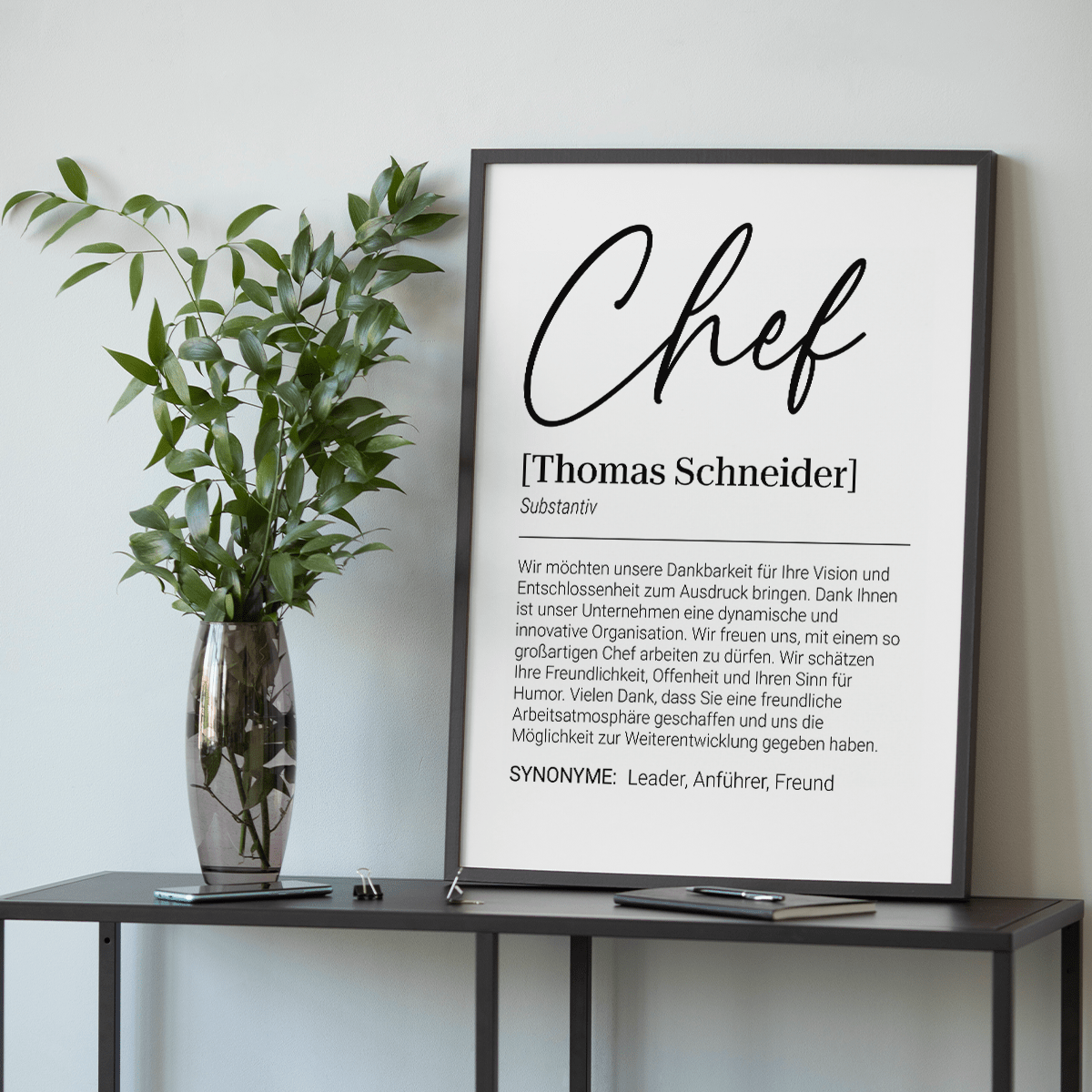 für den Chef, Adamell.de