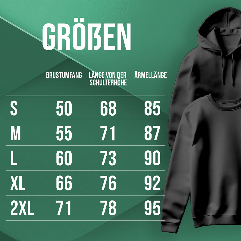 Personalisiertes Herren-Sweatshirt mit eigenem Aufdruck BRUDERHERZ - Geschenk für Bruder