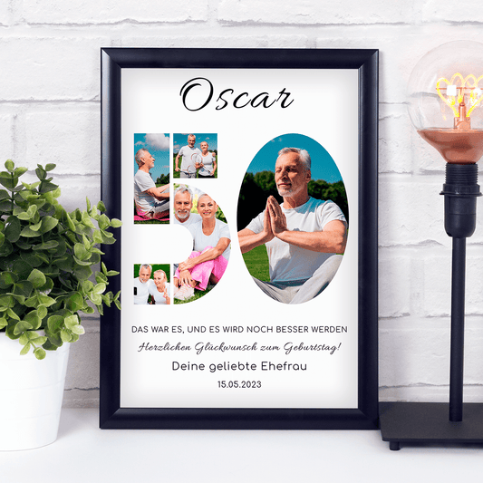 zum 50. geburtstag, Adamell.de