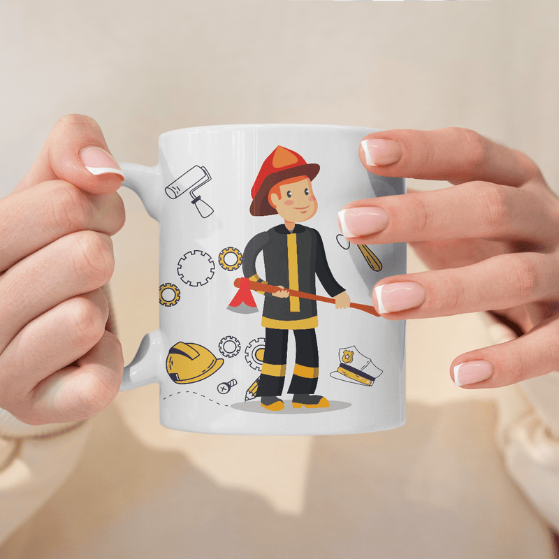 Du bist alles für uns - 1x Bedruckte Tasse, personalisiertes Geschenk für Papa - Adamell.de