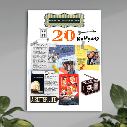 zum 20. geburtstag, Adamell.de