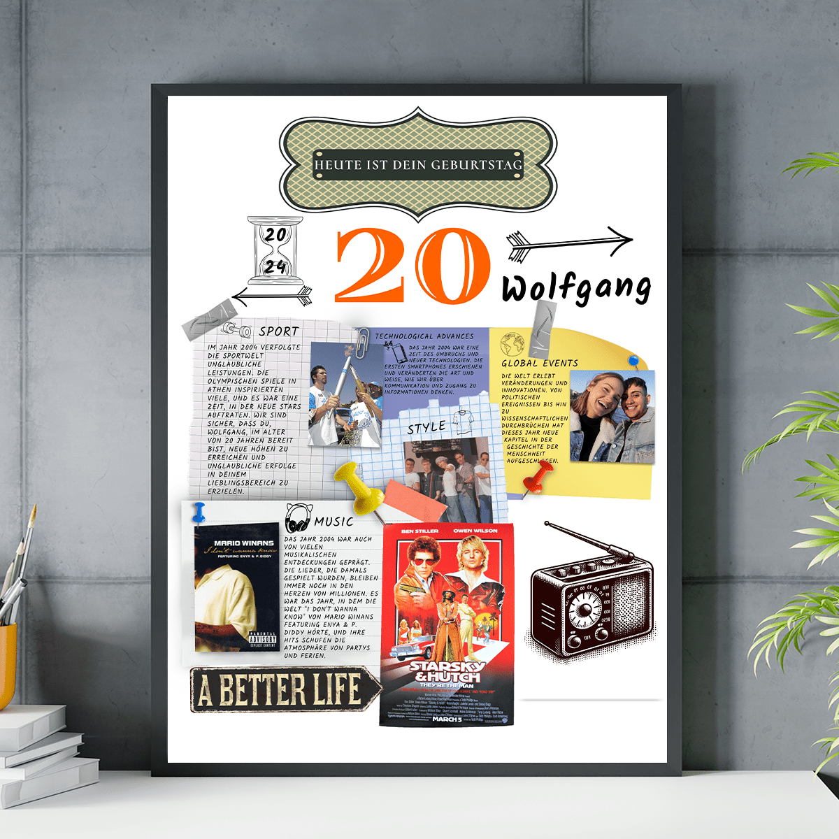 zum 20. geburtstag, Adamell.de