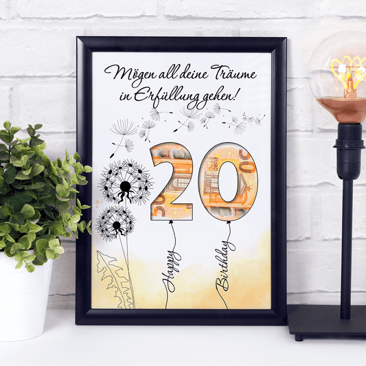 zum 20. geburtstag, Adamell.de