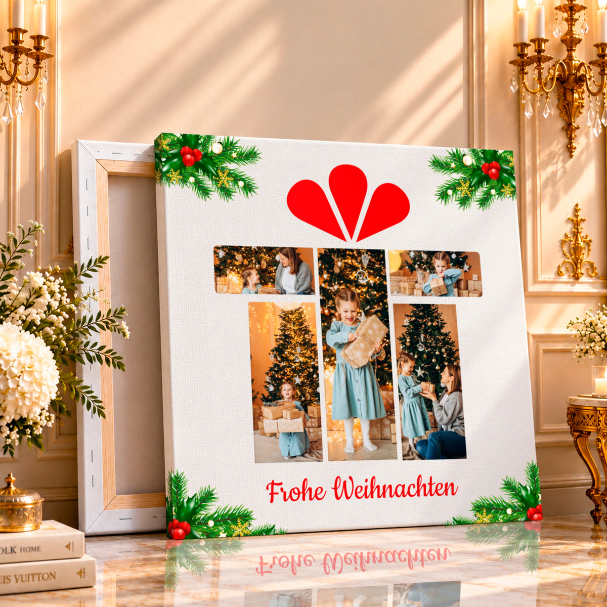 Fotocollage auf Leinwand Geschenk — Geschenk für Kinder