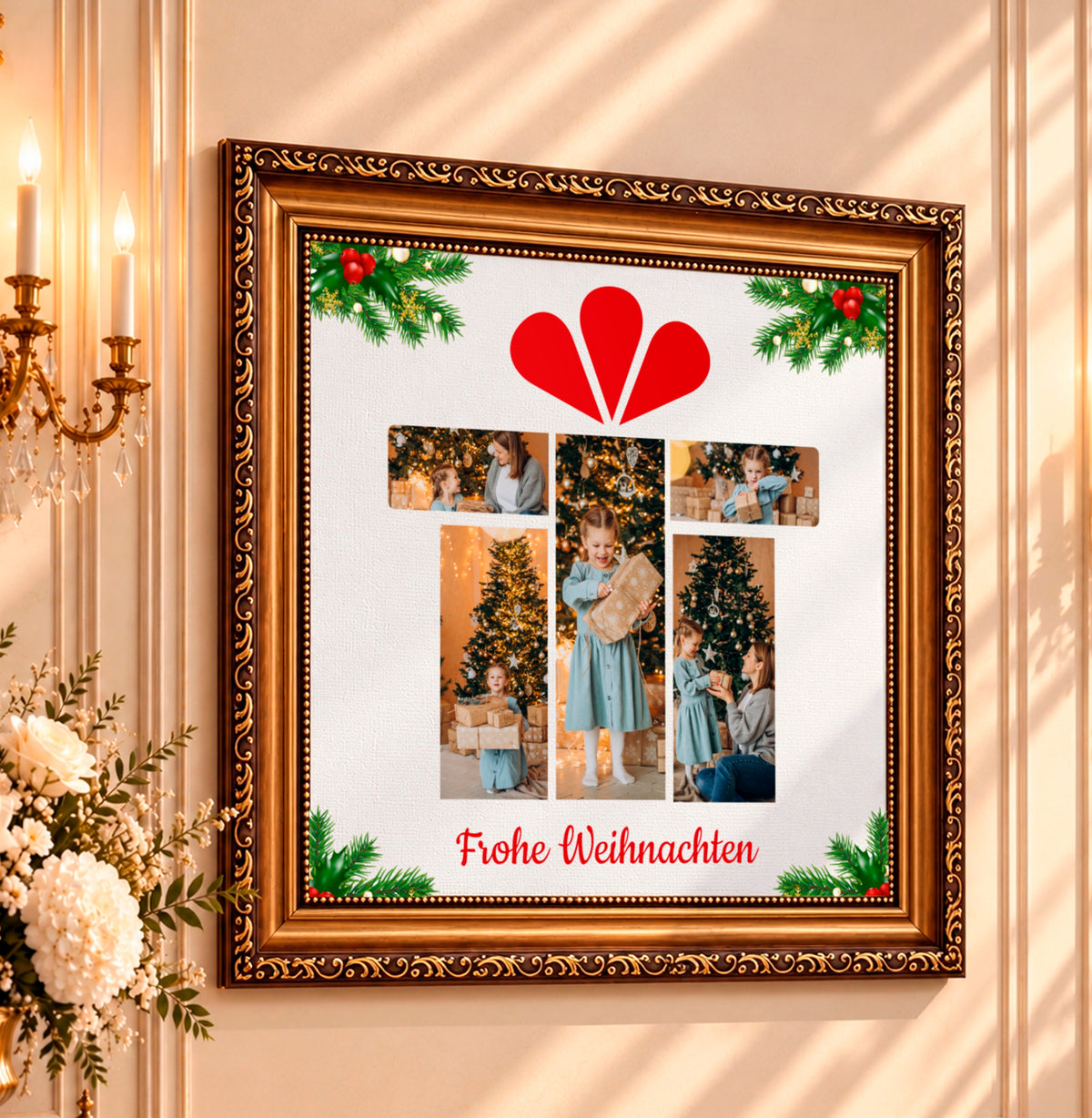 Fotocollage auf Leinwand Geschenk — Geschenk für Kinder