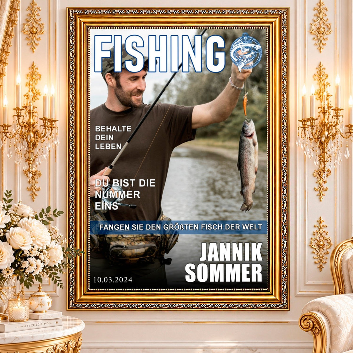 für einen Angler, Adamell.de
