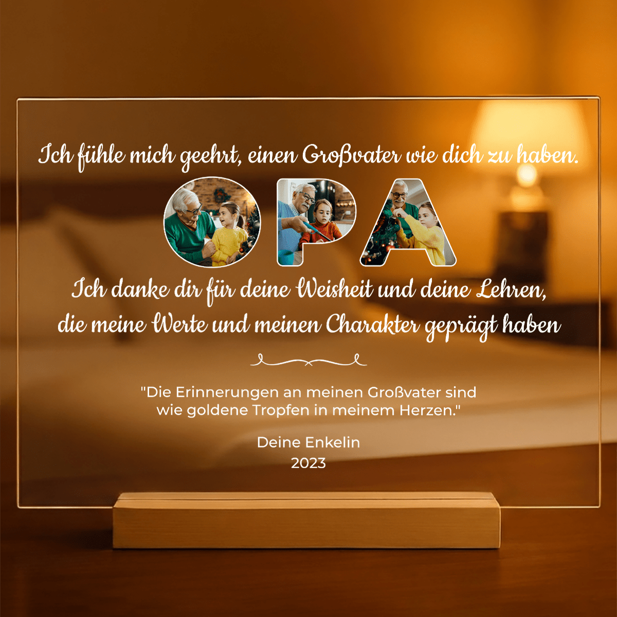 für Opa, Adamell.de