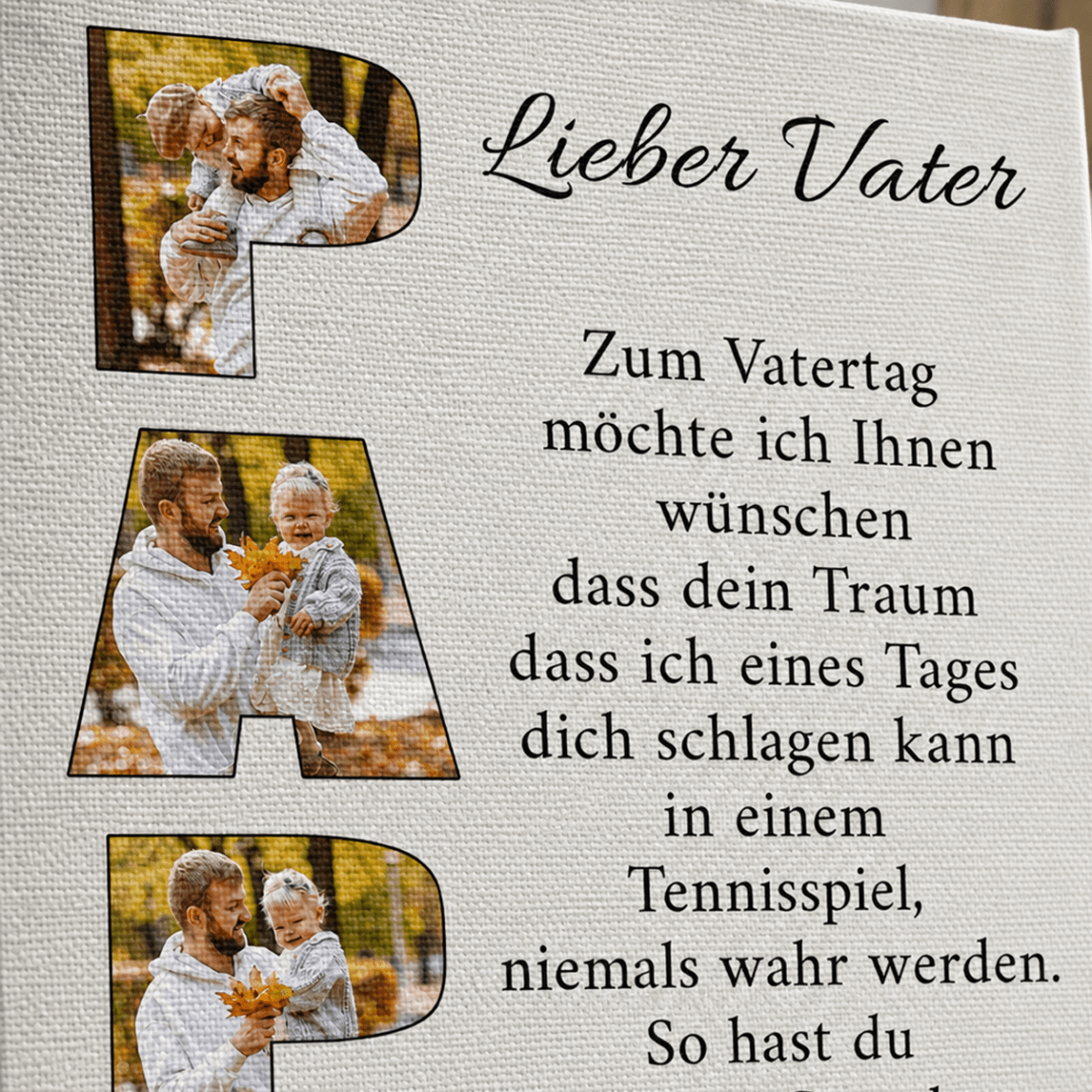 Für Papa, Adamell.de