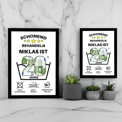 zum 20. geburtstag, Adamell.de