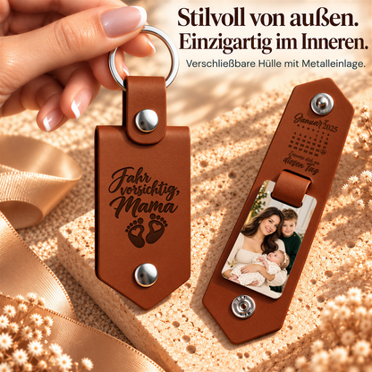Geschenk für Mama Klappbarer Foto-Schlüsselanhänger Kalender der Erinnerungen
