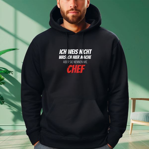 Personalisiertes Herren-Sweatshirt mit eigenem Aufdruck - Geschenk für Chef