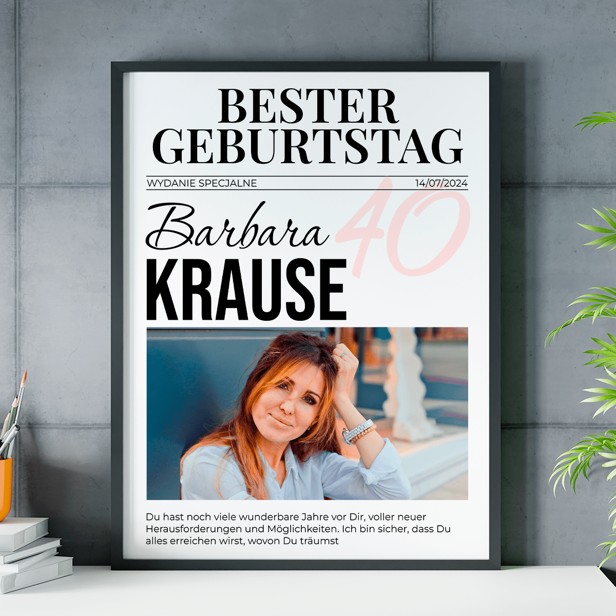 zum 40. geburtstag, Adamell.de