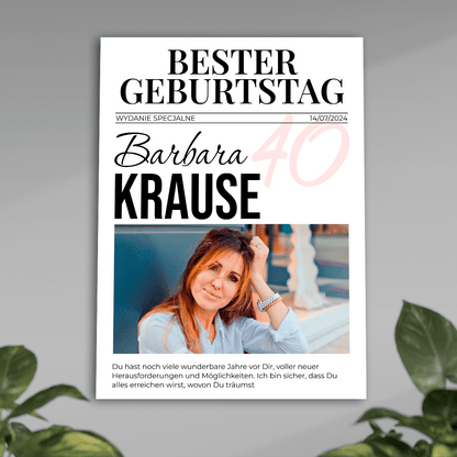 zum 40. geburtstag, Adamell.de