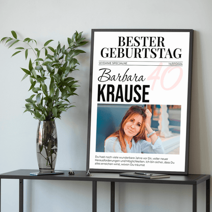 zum 40. geburtstag, Adamell.de