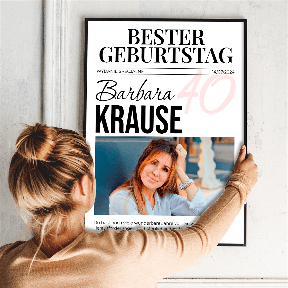 zum 40. geburtstag, Adamell.de